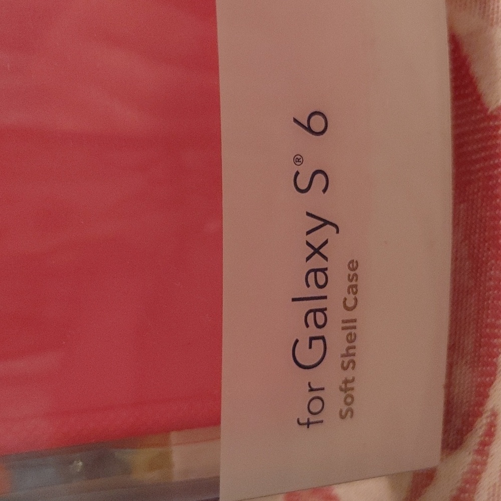 Pink Soft Shell Case for Galaxy S6 + 1 Screen Guard - Picture 2 of 8